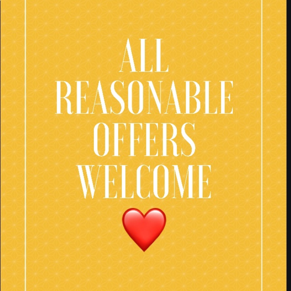 💛All Reasonable Offers Welcome! 💛
